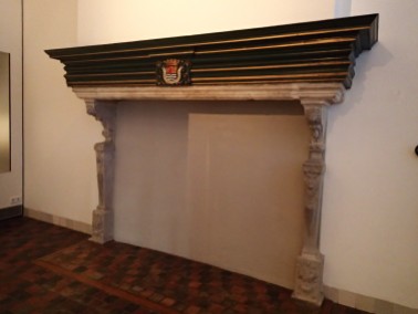 Middelburg Abbey fireplace